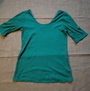 🛑SOLD🛑Beautiful turquoise 3/4 sleeve